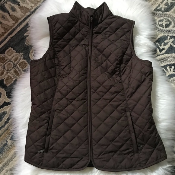 Eddie Bauer Jackets & Blazers - Eddie Bauer Thermore Insulated Brown Vest